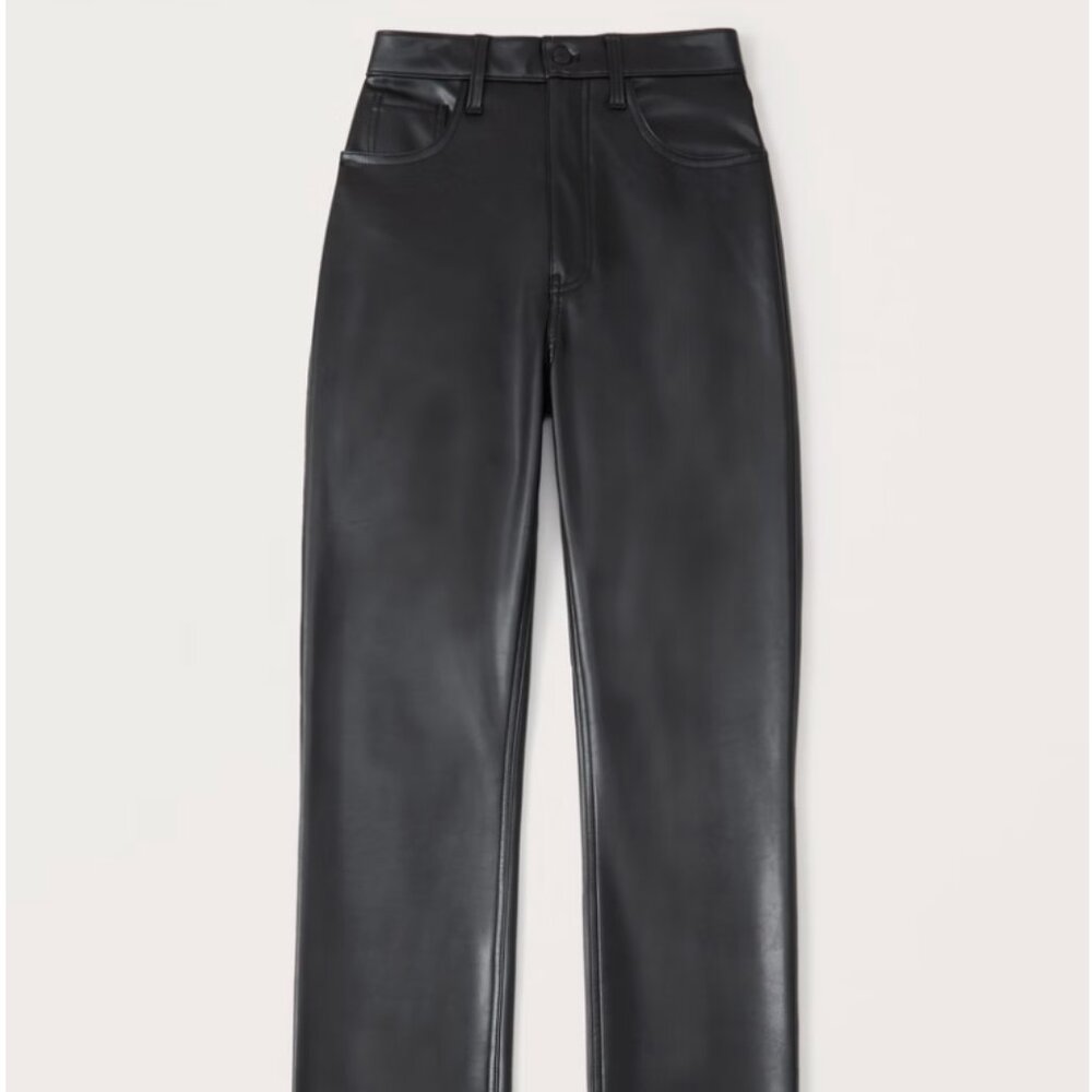 Abercrombie & Fitch Leather Pants NWOT